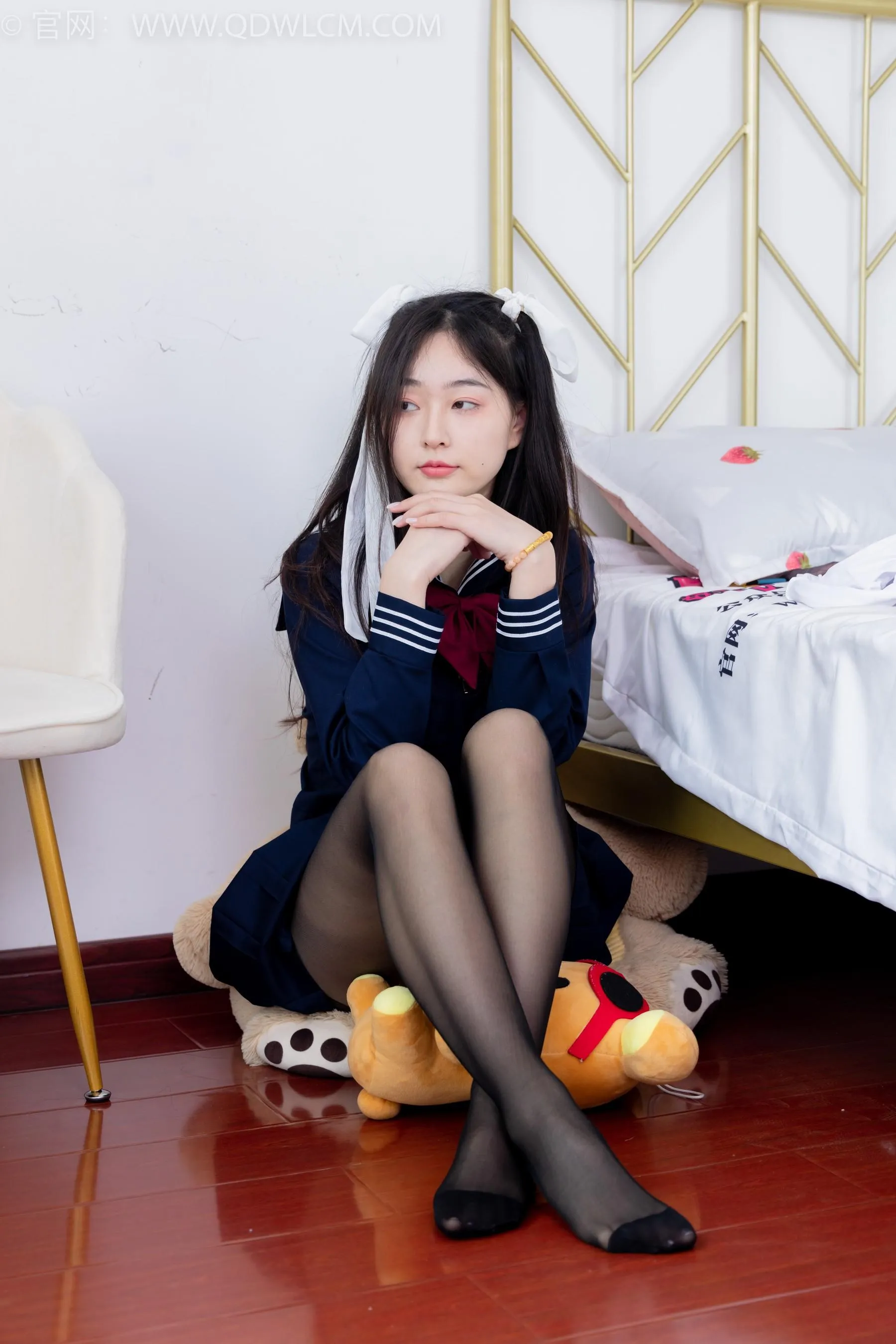 物恋传媒 NO.1544 美兔-学院少女 [151P]插图4